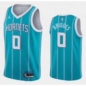 Maillot NBA Charlotte Hornets Miles Bridges 0 2020-21 Jordan Brand Icon Edition Swingman - Homme